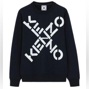 Kenzo Black Crewneck Sweater